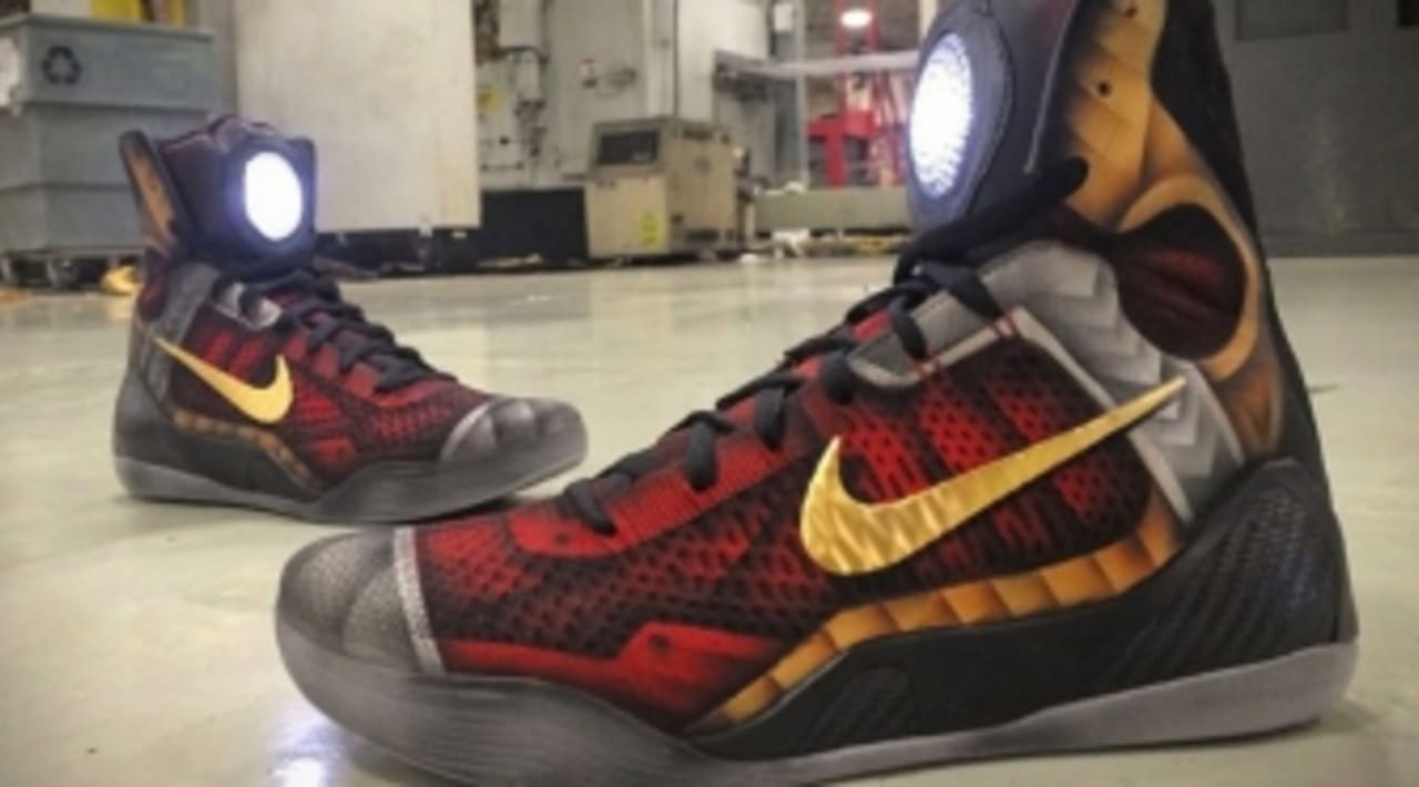 These Custom 'Iron Man' Nike Kobes 