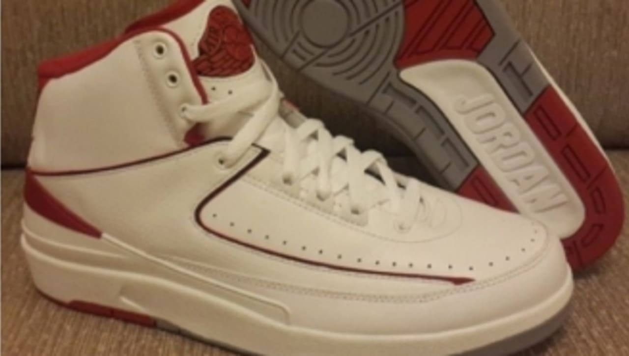 white red jordan 2
