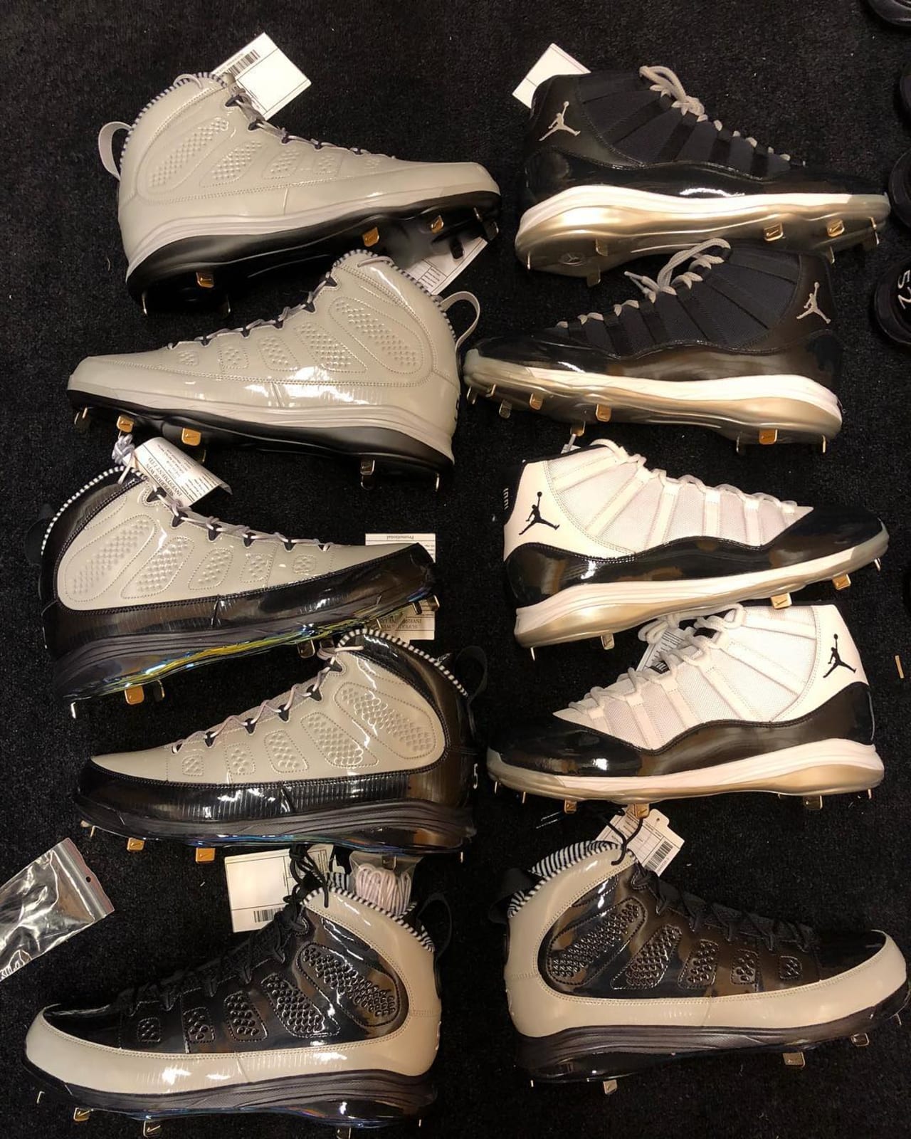 mookie betts jordan 9 cleats