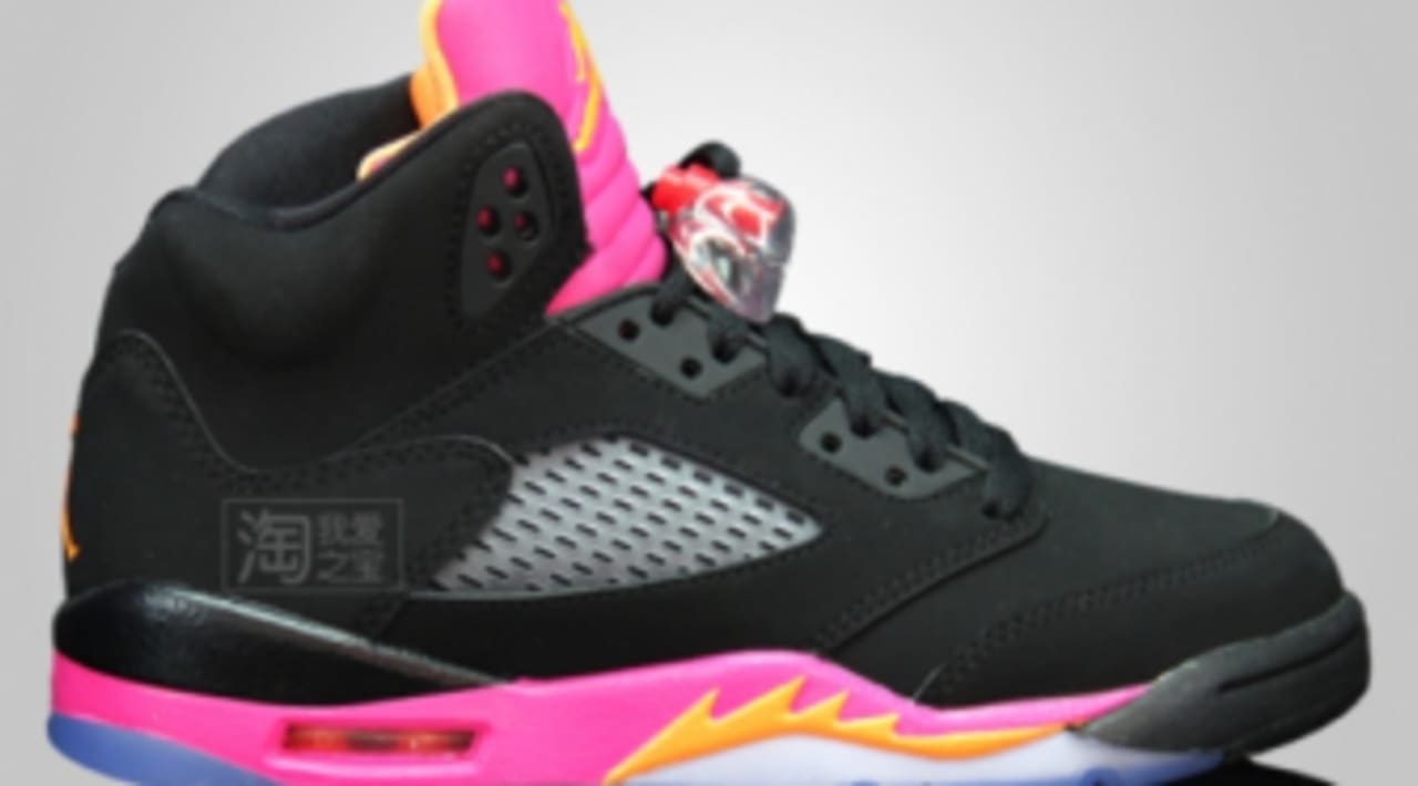 Black and pink jordan 5 clearance