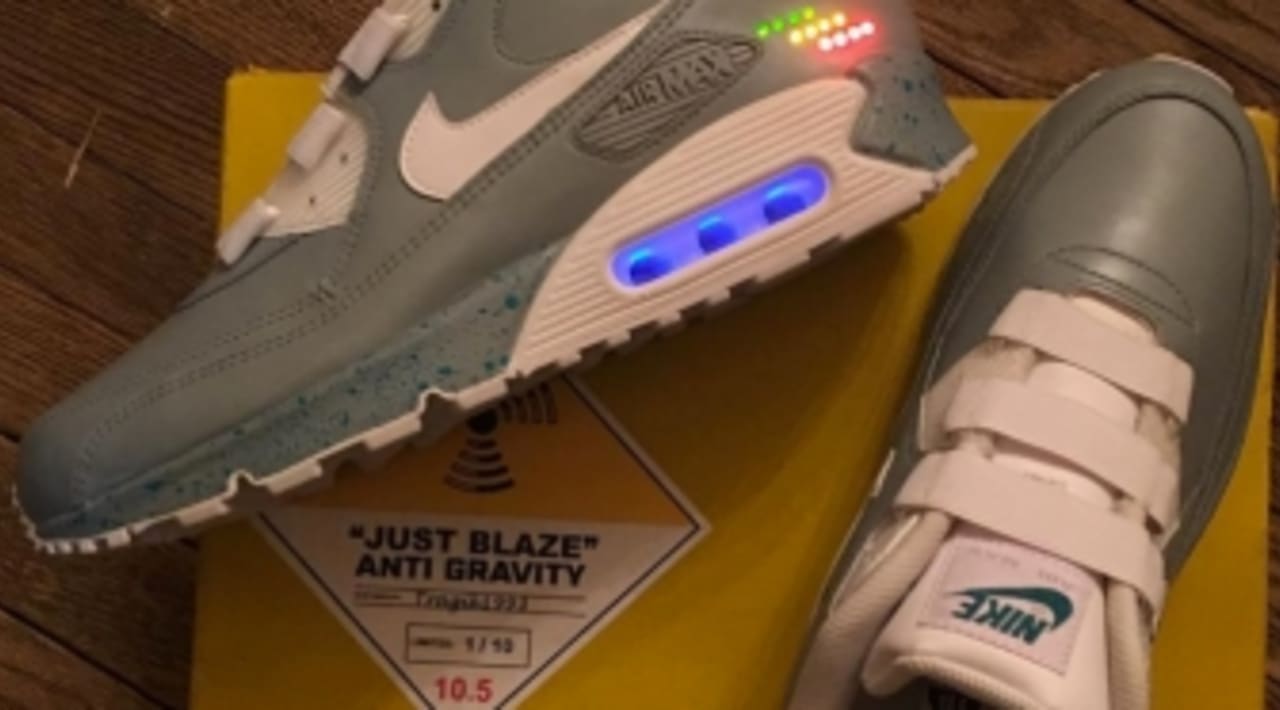 Just Blaze Got a Crazy Nike MAG Air Max 