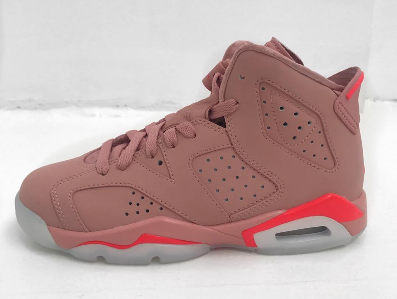 aleali may x air jordan 6 millennial pink