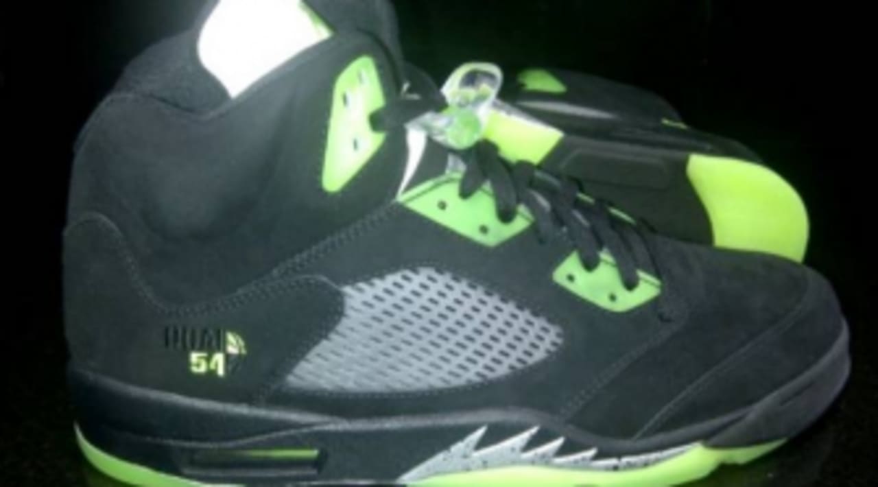 Jordan 5 green and black Clearance
