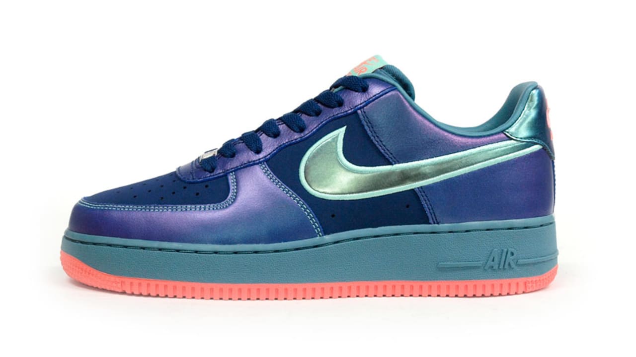 air force 1 green and blue