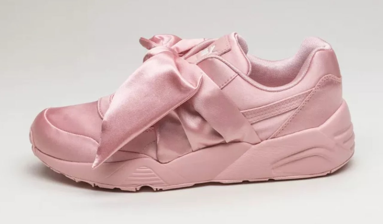 rihanna puma sneakers pink