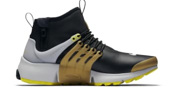 Nike Air Presto Mid Utility Black Yellow Streak