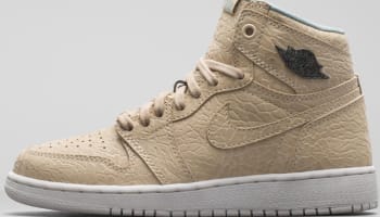 Air Jordan 1 Retro High OG Girls Sand Dune/Cannon-Flat Gold
