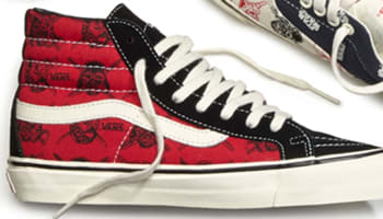 Vans OG Sk8-Hi LX Red/Black-White