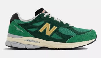 New Balance 990v3 Green With Gold