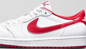 Air Jordan 1 Retro Low OG White/Varsity Red-White
