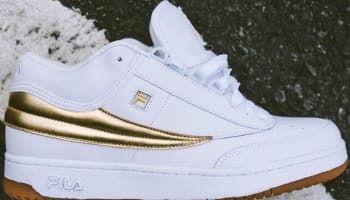 Mr. Flawless x Fila T-1 Mid White/Gold
