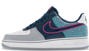 Nike Air Force 1 Low Midnight Navy/Midnight Navy-Fusion Pink