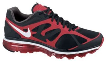 Nike Air Max+ 2012 Black/White-Action Red