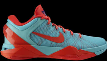 Nike Zoom Kobe 7 FC Barcelona Cool Mint/Bright Crimson