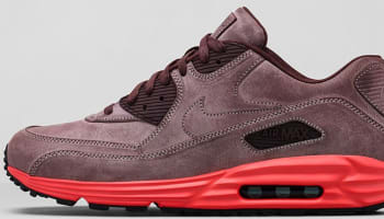 Nike Air Max Lunar90 Leather Mahogany/Mahogany-Bright Crimson-Pebble Red