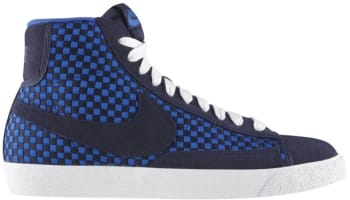 Nike Blazer Mid Woven Blackend Blue/Blackend Blue-Game Royal-White