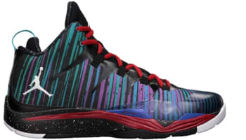 Jordan Super.Fly 2 Black/White-Game Royal-Sport Red
