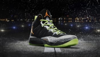 Jordan Super.Fly 2 Black/Total Orange-Reflect Silver