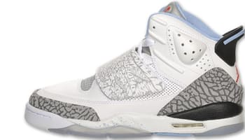 Girls Jordan Son Of Mars GS White/Prism Blue-Wolf Grey