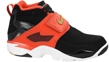 Nike Air Diamond Turf Black/Metallic Gold-Gamma Orange