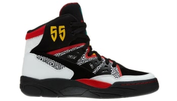 adidas Mutombo White/Black-Light Scarlet-Ray Yellow-Blast Emerald