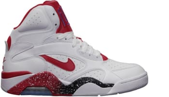 Nike Air Force 180 Mid White/Hyper Red-Photo Blue