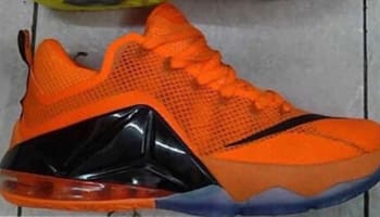 Nike LeBron 12 Low Bright Citrus/White-Total Orange-Soar