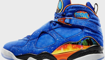 Air Jordan 8 Retro DB Squadron Blue/Electro Orange-Black