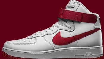 Nike Air Force 1 High White/Varsity Red