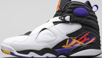 Air Jordan 8 Retro White/Infrared 23-Black-Bright Concord