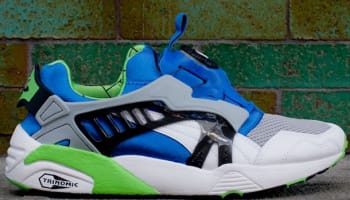 Puma Disc Blaze OG White/Snorkel Blue-Green Flash