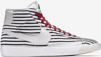 Nike Blazer Mid Premium VNTG White/White-Dark Obsidian-Gym Red