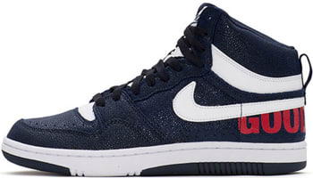 fragment design x NikeLab Court Force Mid GOODENOUGH Navy