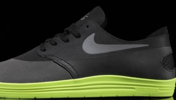 Nike Lunar One Shot SB Black/Reflective Silver-Volt