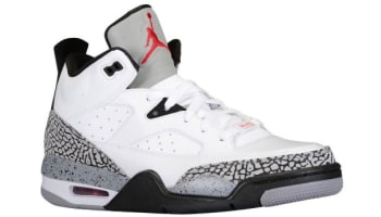 Jordan Son of Mars Low White/Red-Cement Grey