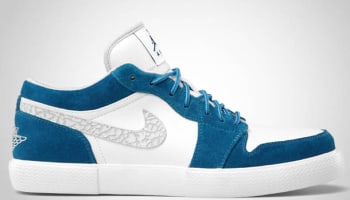 Jordan Retro V.1 Military Blue/White-Neutral Grey