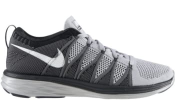 Nike Flyknit Lunar2 Wolf Grey/White-Dark Grey-Black