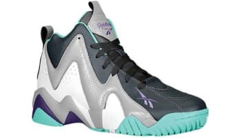Reebok Kamikaze II Mid Girls White/Gravel-Purple-Teal