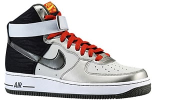 Nike Air Force 1 High Dusty Grey/Newsprint-Metallic Pewter
