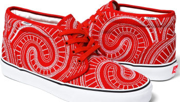 Vans Uptown Chukka Red/White