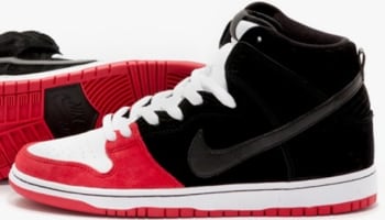Uprise x Nike Dunk High Premium SB Black/University Red-White