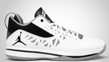 Jordan CP3.V White/Black-Cement Grey