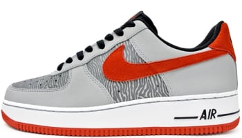 Nike Air Force 1 Low Reflect Silver/University Red-Silver
