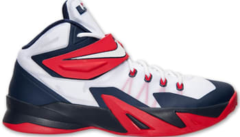 Nike Zoom Soldier VIII White/White-Obsidian-University Red