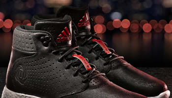 adidas D Rose Lakeshore Boost Black/Scarlet-White