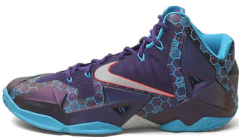Nike LeBron 11 Court Purple/Reflective Silver-Vivid Blue