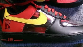 Nike Air Force 1 Low CMFT Signature Black/Tour Yellow-University Red