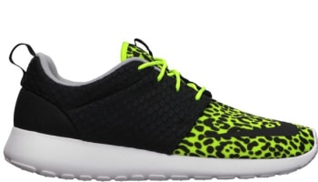 Nike Roshe Run FB Volt/Black-White