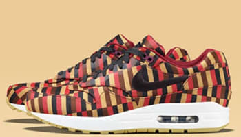 Nike Air Max 1 Woven SP White/Black-Pomegranate