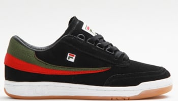 Fila Original Tennis Black/Green-Fila Red